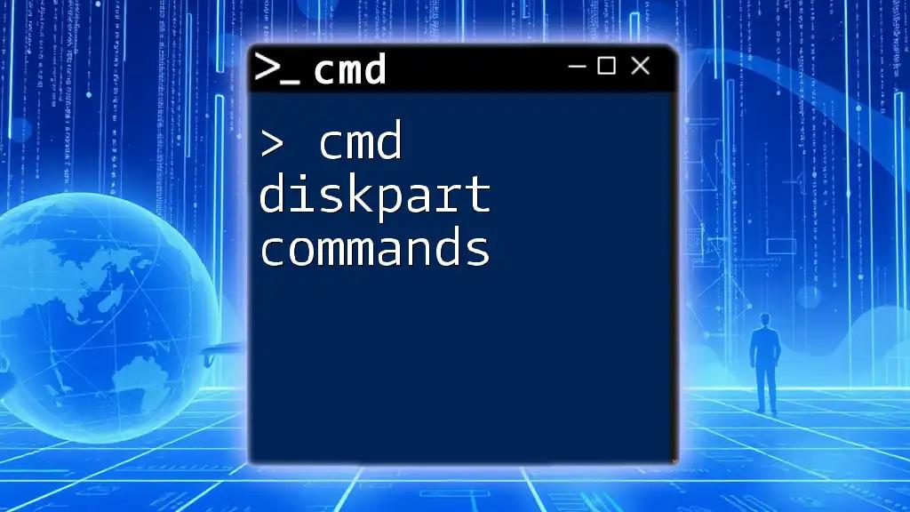 Mastering Cmd Diskpart Commands: A Quick Reference Guide