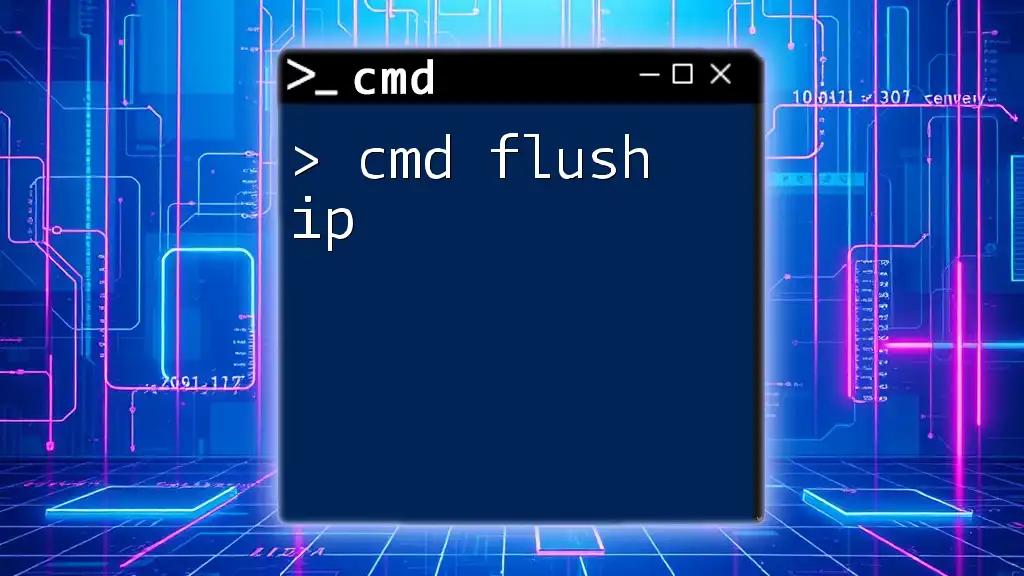 Cmd Flush IP: Your Guide to Network Refresh Strategies