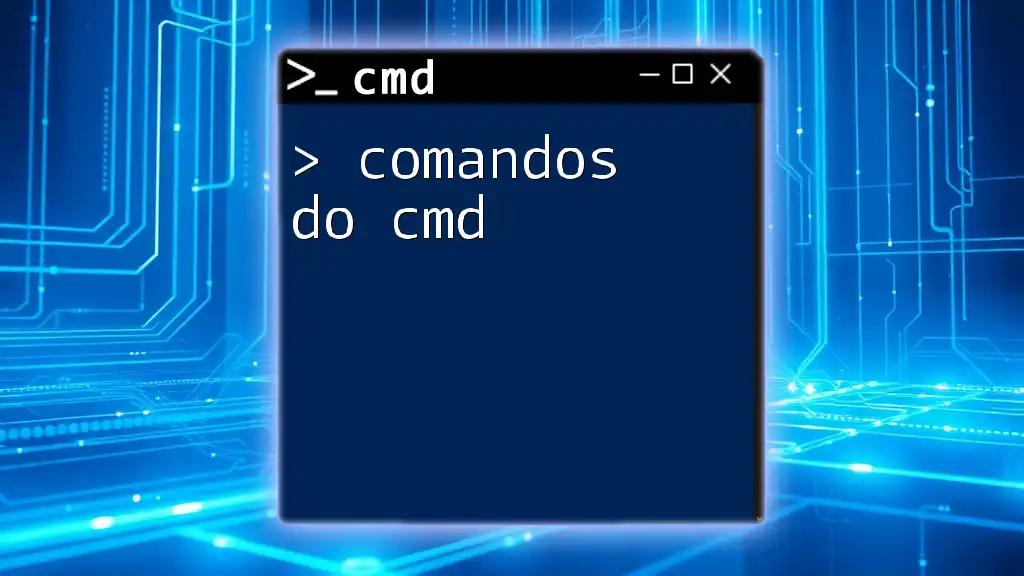 Dominate Your System: Master Comandos Do Cmd Today